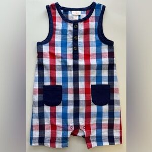 NWOT Cat & Jack Baby Romper 100% Cotton Size 12 months